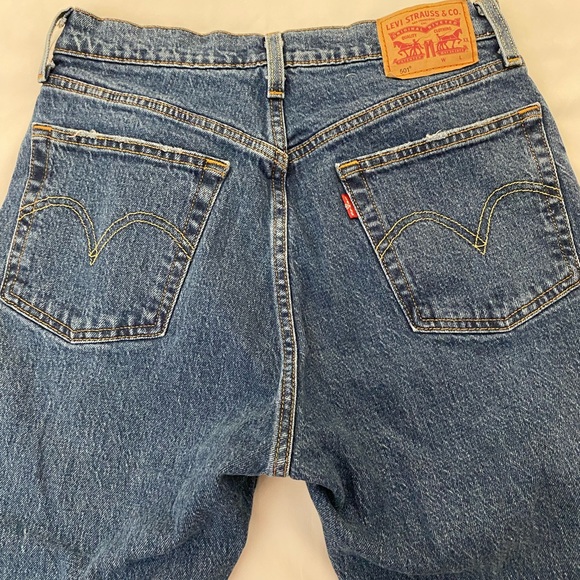 Levi's 501 Button Fly Blue Jeans. W27 L30. - Picture 8 of 8